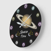 時空の時計 ラージ壁時計 (傾斜)