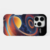 時空連続体の歪み iPhoneケース (裏面横)