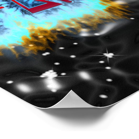 時空間隔 ポスター (角)