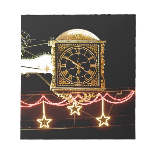時素晴らし計クリスマス ノートパッド (正面)