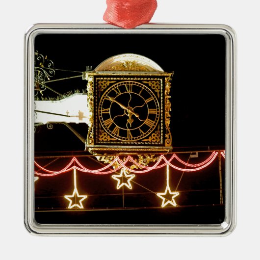 時素晴らし計クリスマス メタルオーナメント (正面)