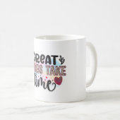 時素晴らし間を経る コーヒーマグカップ (正面右)