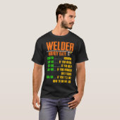 時給シャツ溶接溶接溶接溶接溶接機シャツギフト時間 Tシャツ (正面フル)