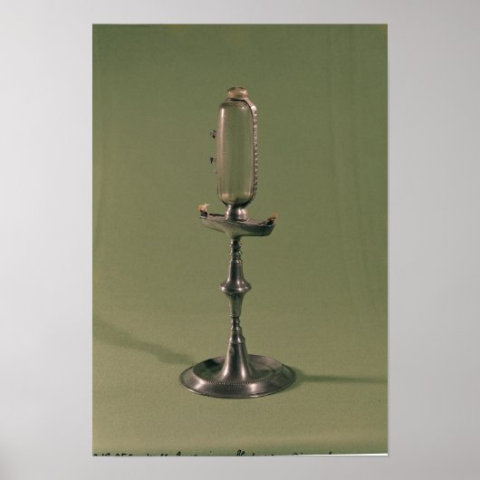 時給ランプ， 1677 ポスター (正面)