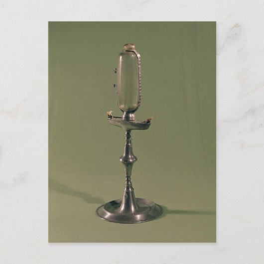 時給ランプ, 1677 ポストカード (正面)