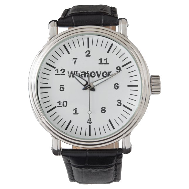 時計おもしろい 腕時計 (正面)