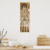 時計がチクタクと音を立てている ポスター (キッチン)