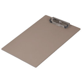 時計が掛けられた茶色の壁 クリップボード