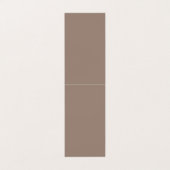 時計が掛けられた茶色の壁 名刺 (外部フラット)