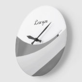 時計しゃれているの最高の時計 ラージ壁時計 (傾斜)