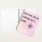 時計ではなく羅針盤で人生を送りなさい プランナー手帳 (ディスプレー)