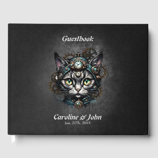 時計とギアの可愛いスチームパンク。 ゲストブック (正面)