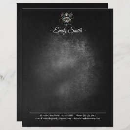 時計とギアの可愛いスチームパンク。 レターヘッド