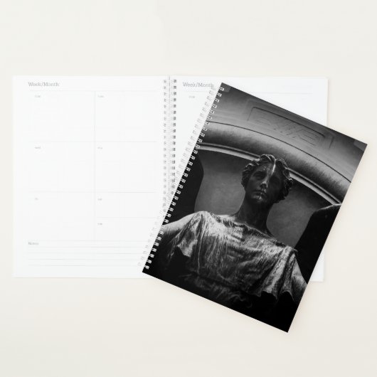 時計に当たる プランナー手帳 (ディスプレー)