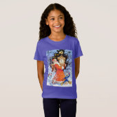 時計のあるサンタ Tシャツ (正面フル)