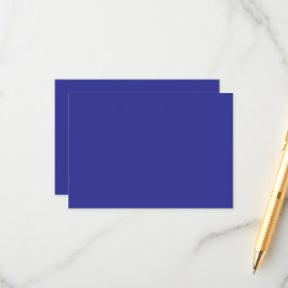 時計のある青い壁 エンクロージャーカード