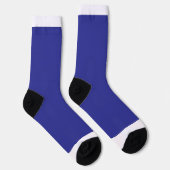 時計のある青い壁 ソックス (右)