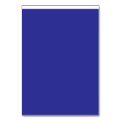 時計のある青い壁 テーブルナンバー (裏面)