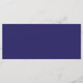 時計のある青い背景 メニュー (正面)