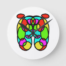 時計のウォールアート