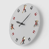 時計のタンゴ ラージ壁時計 (傾斜)