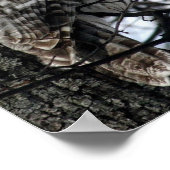 時計のフクロウ ポスター (角)