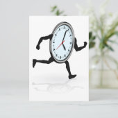 時計のランニング招待状 招待状 (スタンド正面)