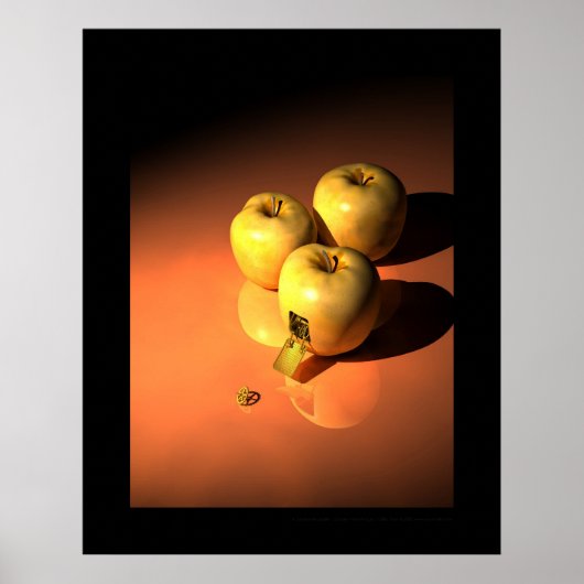 時計のリンゴ – ゴールデンメカニケ ポスター (正面)