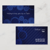 時計の仕事の名刺 名刺 (正面/裏面)