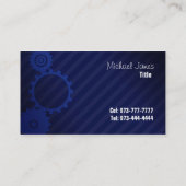 時計の仕事の名刺 名刺 (裏面)