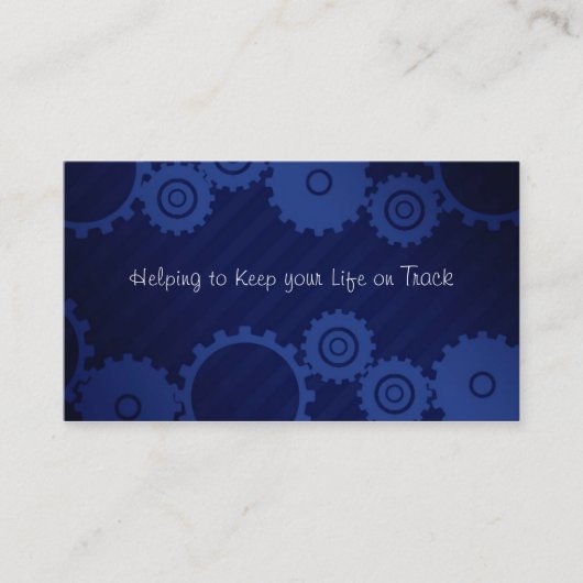 時計の仕事の名刺 名刺 (正面)