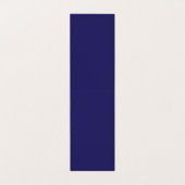 時計の付いた青い背景 名刺 (内部フラット)