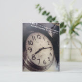 時計の停止 ポストカード (スタンド正面)