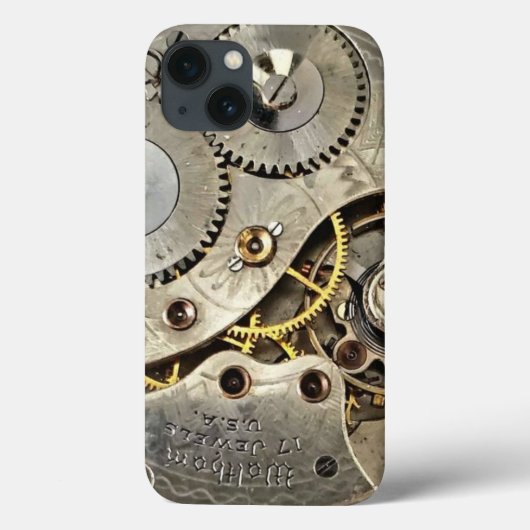 時計の動作 Case-Mate iPhoneケース (裏面)