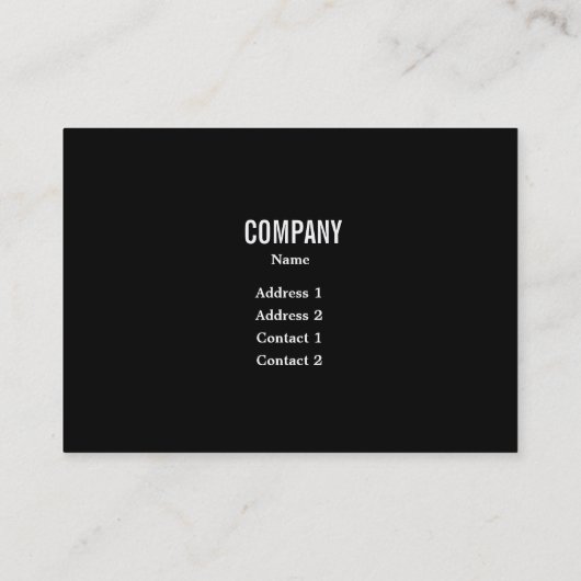 時計の名刺 名刺 (裏面)