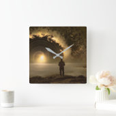 時計の完璧最高のさ：時計 スクエア壁時計 (ホーム)