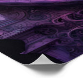 時計の水の色にレイベン ポスター (角)