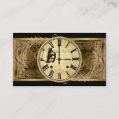 時計の監視プロフィールカード 名刺 (正面)