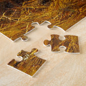 時計の目のカールJutz 1916ファーミヤードロースター ジグソーパズル (側面)