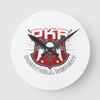 時計の調子を変える ラウンド壁時計