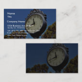 時計の通り 名刺 (正面/裏面)