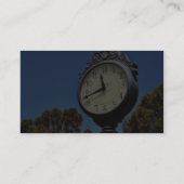 時計の通り 名刺 (裏面)