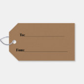 時計の針 ギフトタグ (裏面横)