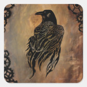 時計の針 スクエアシール (正面)