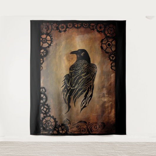 時計の針 タペストリー (正面)