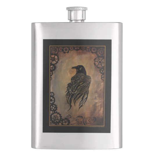 時計の針 フラスク (正面)