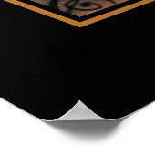 時計の針 ポスター (角)