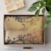 時計のSteampunkの妖精 薄葉紙 (ギフト)