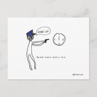 時計はがき ポストカード