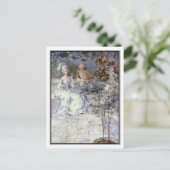 時計はミリセント・ソルビーの真夜中を打つ ポストカード (スタンド正面)